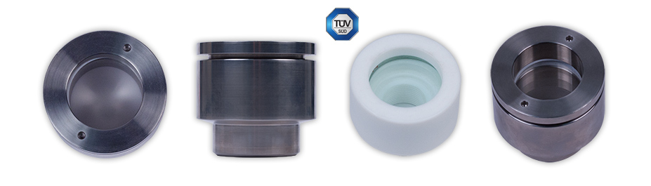 Type II Sight Glass with Threaded Retainer Cap